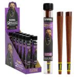 G-Rollz Terpene Infused Yerba Mate & Chamomile Blunt Cones - Purple Haze (12 pcs)