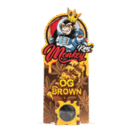 Monkey King CBD Hash Incense 20%: OG Brown - 1.7g (Single Piece) - Image 2