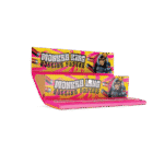 Monkey King Rolling Papers & Tips: Pink - King Size (24 Pack) - Image 3