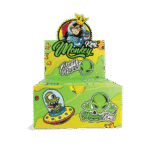 Monkey King Rolling Papers & Tips: Alien Burst - King Size Unbleached (24 Pack)