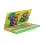 Monkey King Rolling Papers & Tips: Alien Burst - King Size Unbleached (24 Pack) - Image 2