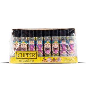 Monkey King Clipper Lighters: Psychedelic: 2nd Ed. (48 Pack)