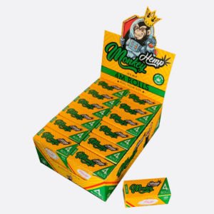 Monkey King King Size Ultra Thin 4m Rolls - Hemp (24 Pack)