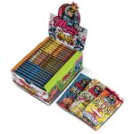 Monkey King Papers & Tips: Magnteic Skulls Edition - King Size Unbleached (24 Pack)