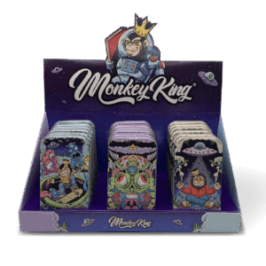 Monkey King Tobacco Tins: Space Edition (18 Pack)