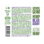 Astra Hemp CBD Chewing Gum: Blueberry (20 Pack) - Image 3