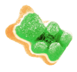 Multitrance CBD Gummy Bears: Passion Fruit - 300mg - Image 2