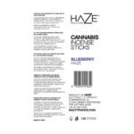 Haze Cannabis Incense Sticks: Blueberry Haze (6 Pack) - Image 2