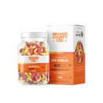 Orange County CBD Gummy Peach Rings Large Tub