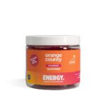 Orange County Caffeine Raspberry Gummies 50mg
