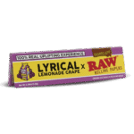 RAW x Lyrical Terpene Enhanced Organic Hemp Rolling Papers - Lemonade Grape - Image 2