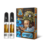 Aztec 55% CBD Cartridges-2 Pack - Blueberry Kush