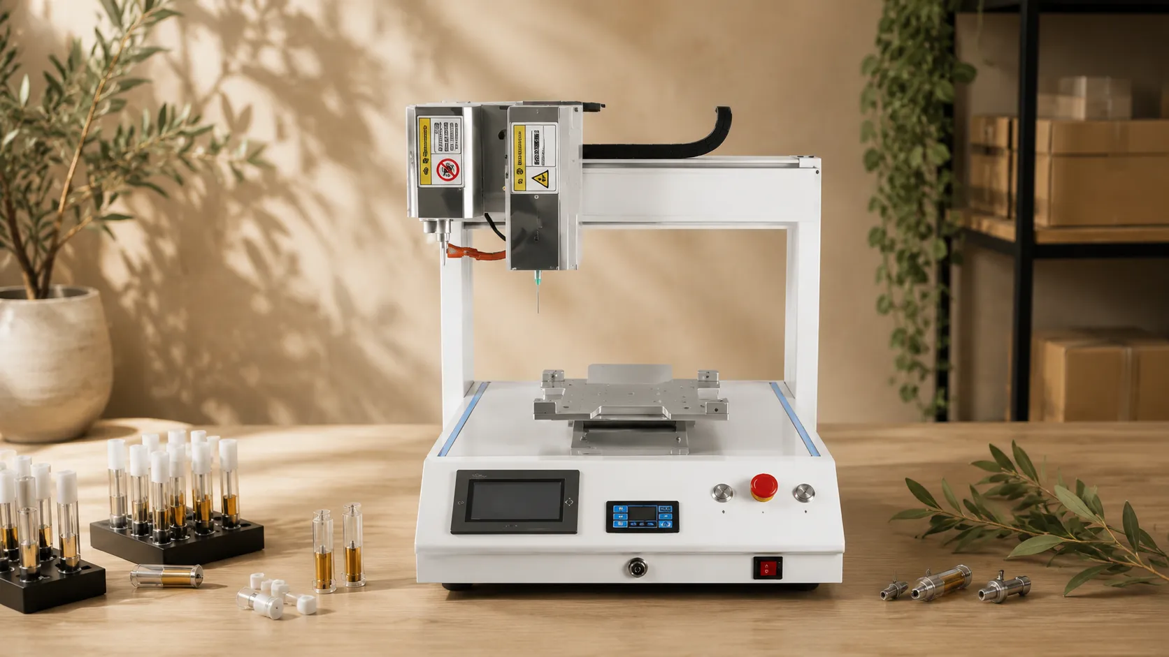 Single Head Oil Injection Machine - automatic vape oil injection machine