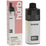 Hûrb Breeze CBD Refill Pod CBD+CBG 1000mg 10ml - Strawberry Cherry
