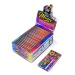 Monkey King Papers, Tips & Rolling Kit: Magnetic Ready to Fly - King Size Unbleached (24 Pack)