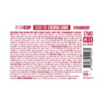 Astra Hemp CBD Chewing Gum Blister Packs: Strawberry - 17mg (24 Pack) - Image 5