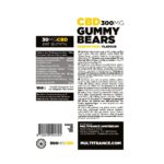 Multitrance CBD Gummy Bears: Passion Fruit - 300mg - Image 3