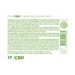 MediCBD CBD Mint Chewing Gum 17mg (24 Pack) - Image 4
