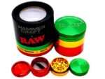 RAW x HAMMERCRAFT Aluminium Grinder - Rasta