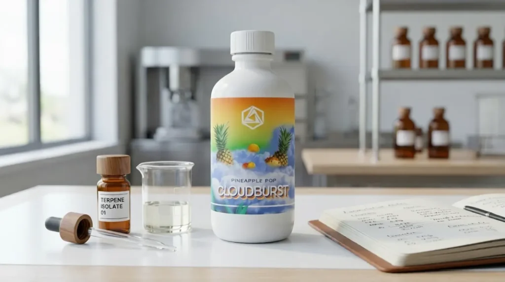 Custom terpene blends formulation process