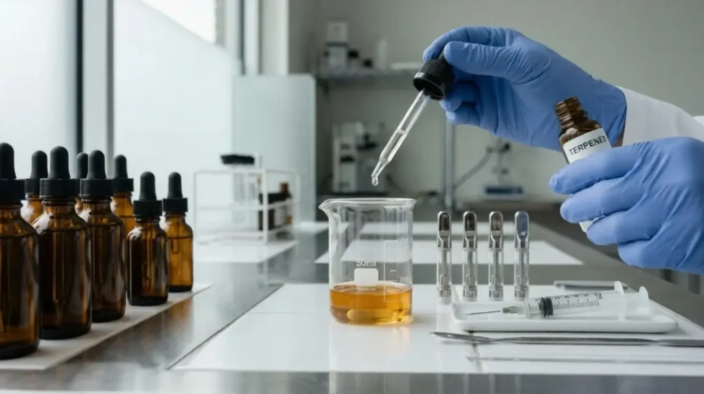 How to dilute terpenes for vape cartridges with precision and balanced formulation