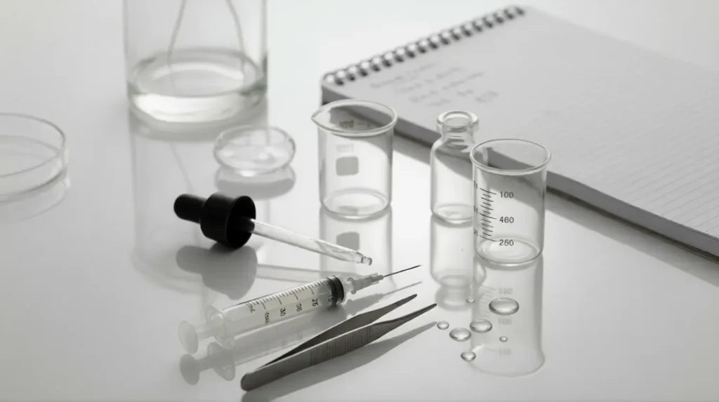 Measuring terpenes accurately with a precision syringe