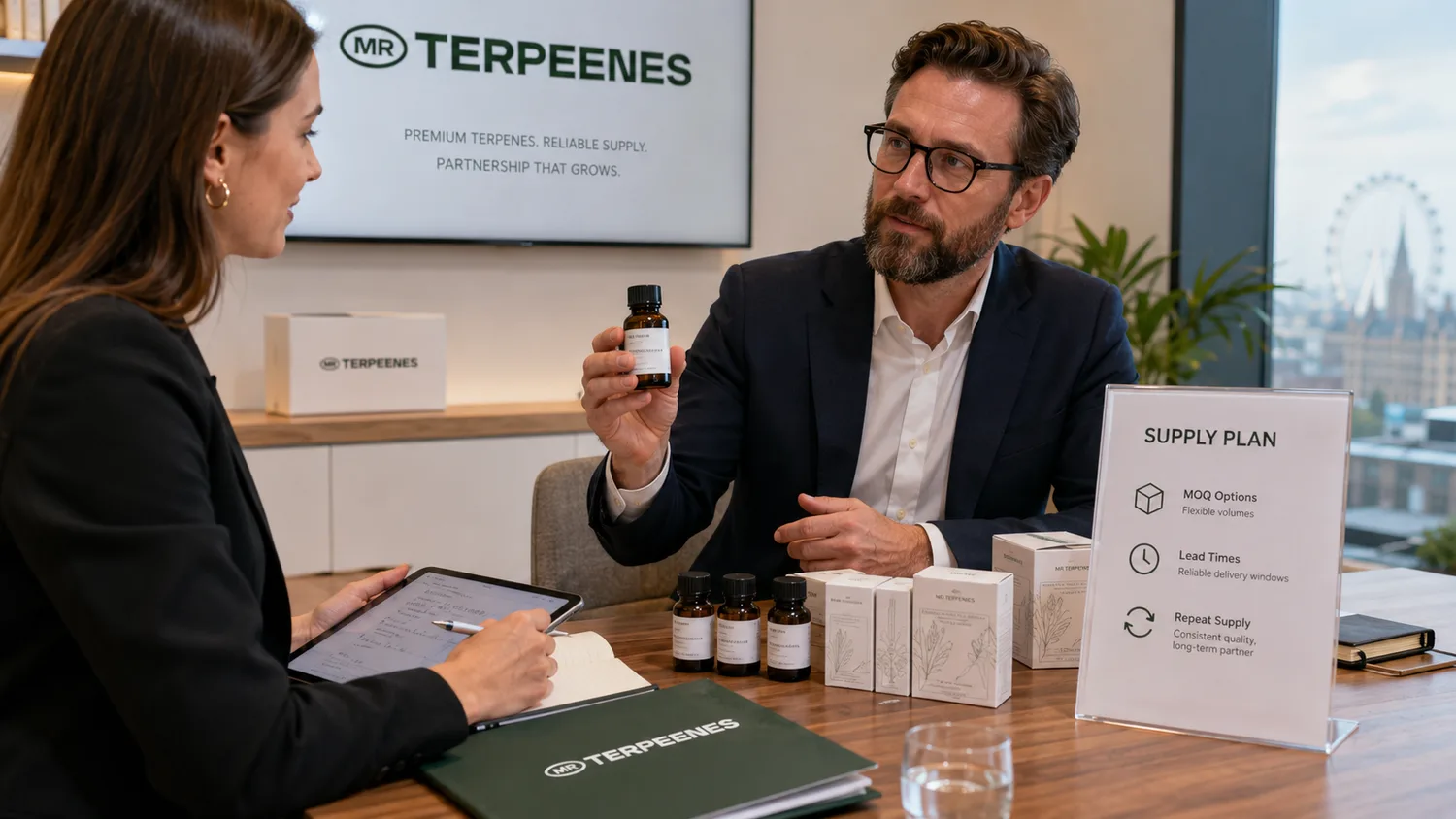 Bulk Terpene Supplier UK: MOQ, Lead Times & Supply 3 Wholesale terpenes Europe with repeat supply and consistent terpene product batches